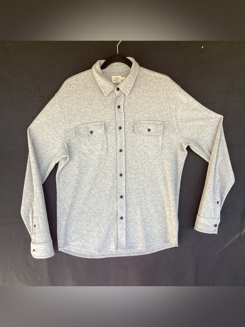 Faherty Legend sweater button down shirt